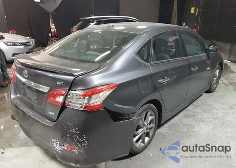 2013 Nissan Sentra Sr z USA, uszkodzony, nr VIN 3N1AB7AP7DL650264